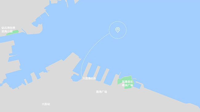 大连东港海葬地点